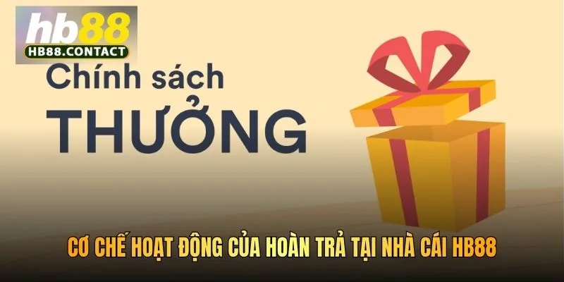Cơ chế hoạt động của hoàn trả tại nhà cái HB88