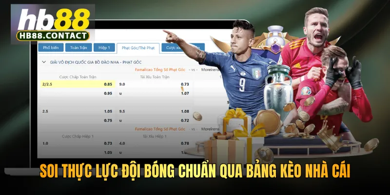 Soi thực lực đội bóng chuẩn qua bảng kèo nhà cái